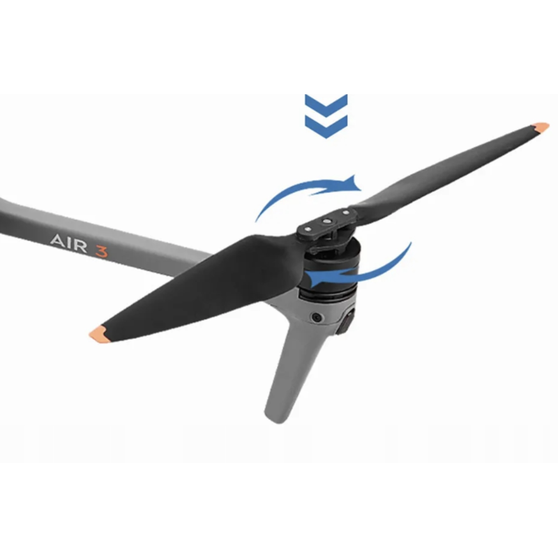 Пропелери SUNNYLIFE для дронів DJI Mavic Air 3 - 4 штуки сріблясті