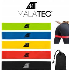 Набір гумових резинок Malatec 2-18 кг 5 шт