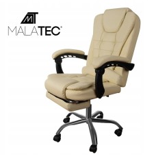 Поворотне крісло Malatec відтінки бежевого