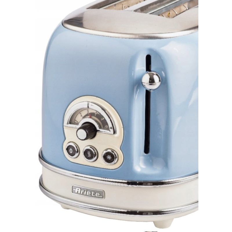 Тостер Ariete Vintage 155/05  810W блакитний