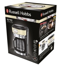 Кавоварка з фільтром Russell Hobbs 21702-56 Retro Vintage Cream