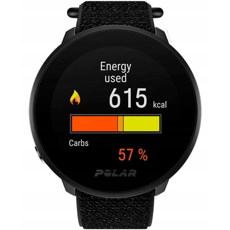 Спортивний годинник Polar Unite чорний Heart Rate Dream ML Hook & Loop