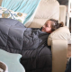 Ковдра сенсорна обтяжувана RELAXVITAL 135x200см 7кг сіра