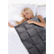 Ковдра сенсорна обтяжувана RELAXVITAL 135x200см 7кг сіра