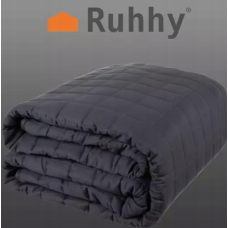 Ковдра сенсорна обтяжувана Ruhhy 200х150см 6кг сіра