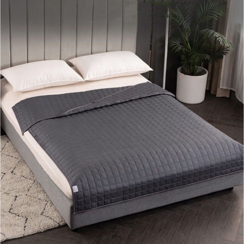 Ковдра сенсорна обтяжувана Lovly 200x150см 6,8кг сіра
