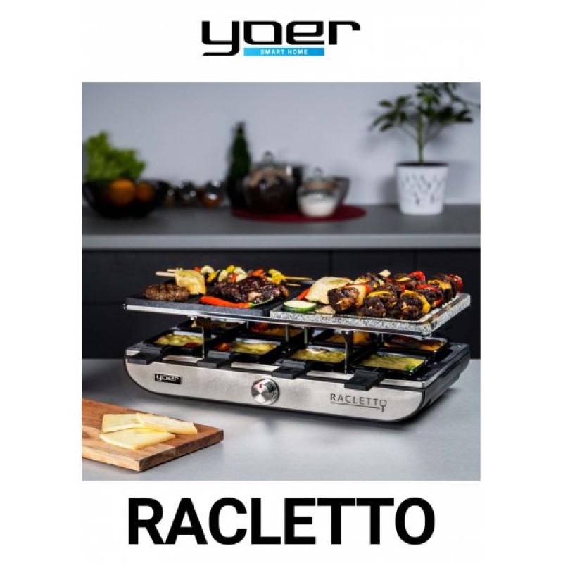 Раклетниця-гриль Yoer Racletto ERG04S Електрична