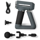 Масажер-пістолет для тіла Nedis Massager gun pro Сірий