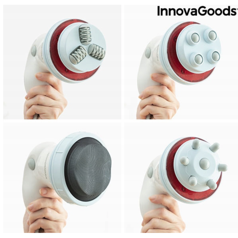 Масажер антицелюлітний для тіла 5в1 InnovaGoods V0103224 білий