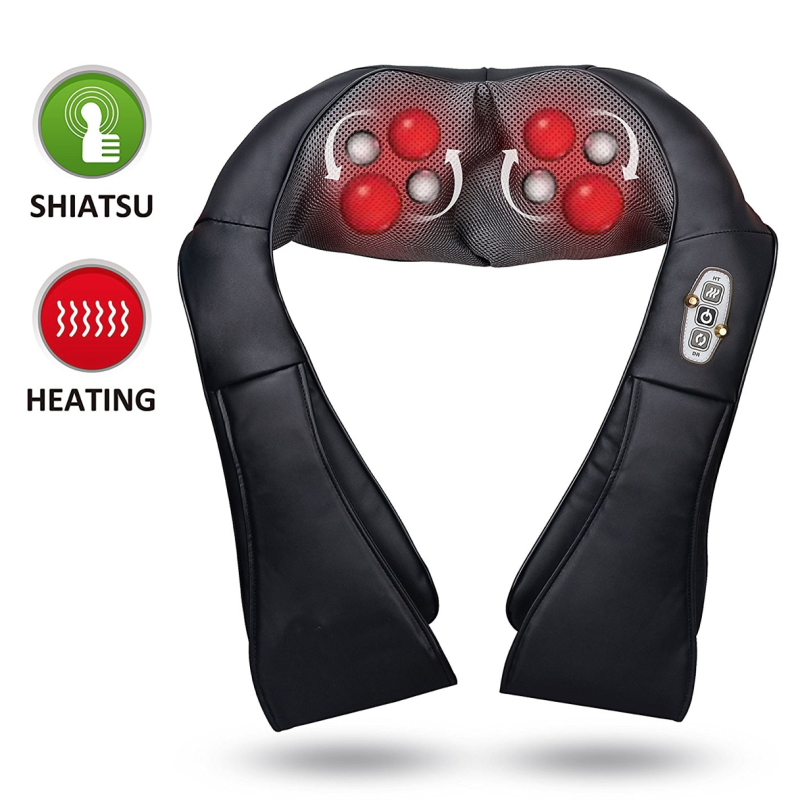 Масажер для спини і шиї Gateway BODYRELAX II чорний