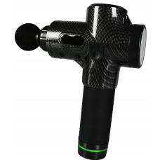 Масажер-пістолет для тіла MASSAGE  GUN TOOLS 14in1 чорний
