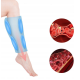 Масажер для ніг KeepFit Portable Air Pressure Leg Massager рожевий