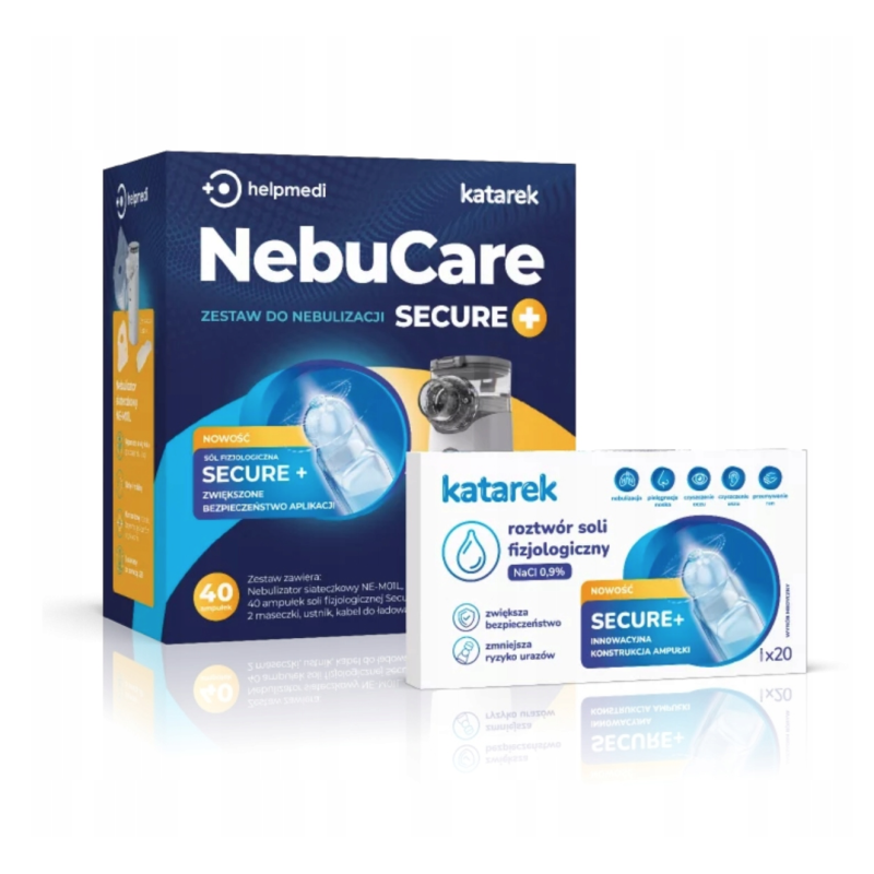 Набір для інгаляції HelpMedi NebuCare Secure+