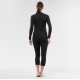 Блуза термоактивна жіноча Wedze чорна розміри S, M, L, XL, XXL