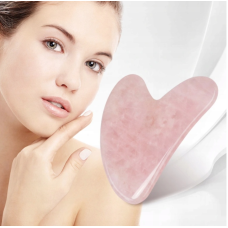 Масажер Gua Sha для обличчя Belleco рожевий