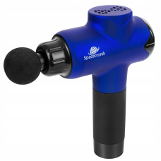 Масажер-пістолет для тіла Spacetronik SP2200A синій