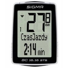 Велокомп'ютер бездротовий Sigma Sport BC 16.16 STS CAD