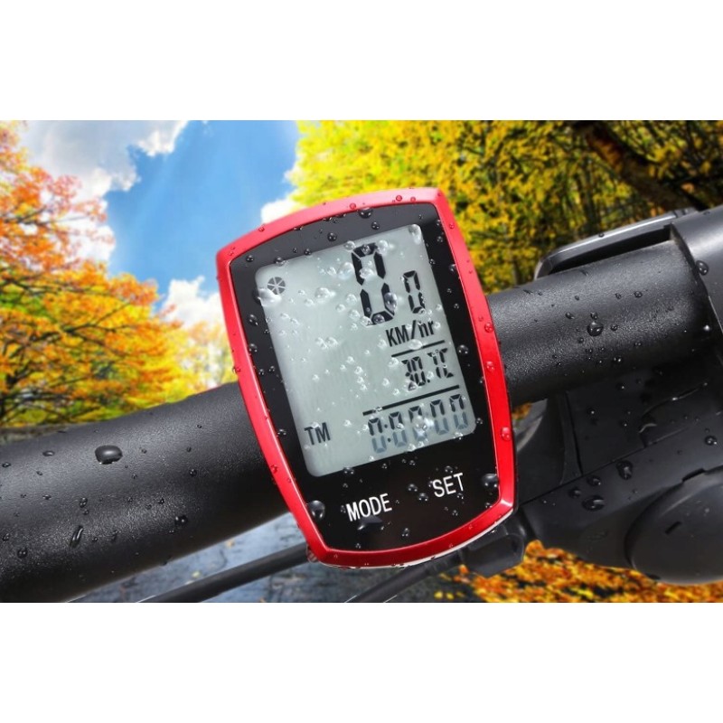 Велокомп'ютер бездротовий Lewer LCD PRO