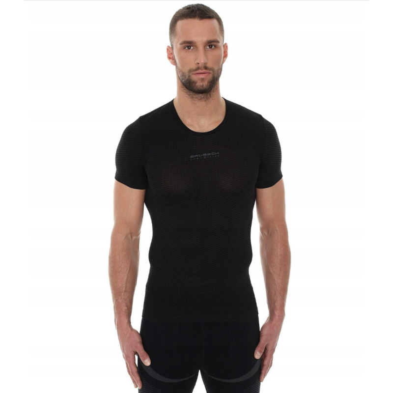 Футболка Brubeck Base Layer чорна розмір XL