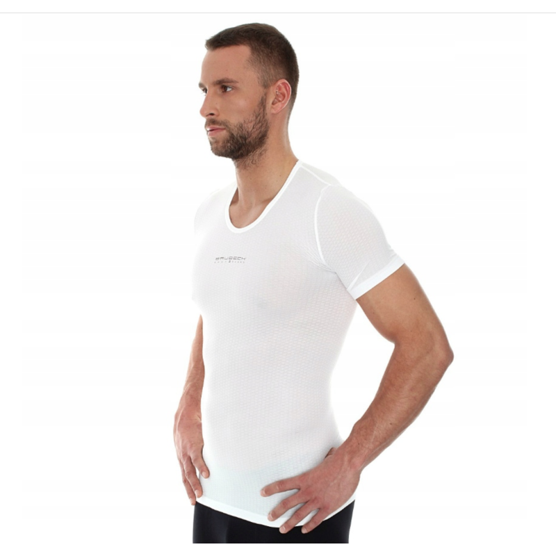 Футболка Brubeck Base Layer біла розмір XXL