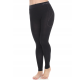 Легінси термоактивні жіночі Brubeck Active Wool чорний розмір S, M
