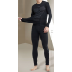 Комплект термобілизни чоловічий Buruite чорний розміри S, M, L, XL, XL, XXL, 3XL, 4XL, 5XL