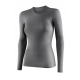 Блуза термоактивна з довгим рукавом Brubeck Base Layer сіра розмір XL