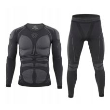 Комплект термобілизни чоловічий Papilio чорний розмір M, L, XL, XXL