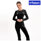 Комплект термобілизни жіночий Beon Skin Pro чорний розміри XS, S, M, L, XL