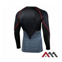 Футболка термоактивна з довгим рукавом Artmas чорна розміри M, L, XL, XXL, 3XL