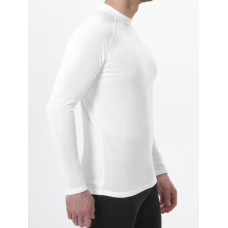 Блуза чоловіча з довгим рукавом Wedze біла розміри XS, S, M, L, XL, XXL, 3XL