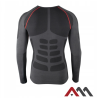 Блуза термоактивна з довгим рукавом Artmas чорна розміри M, L, XL, XXL, 3XL