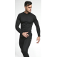 Блуза з довгим рукавом Polska чорна, розміри M, L, XL, XXL, 3XL