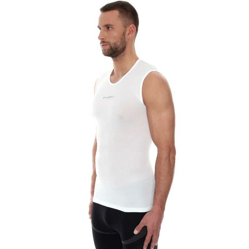 Футболка Brubeck Base Layer біла розмір XL