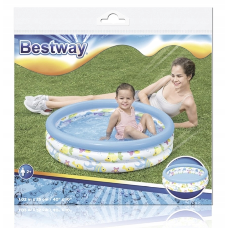 Басейн надувний Bestway 435х213см боулінг
