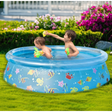 Басейн надувний Jleisure 214x167см джунглі
