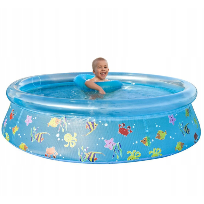 Басейн надувний Jleisure 214x167см джунглі