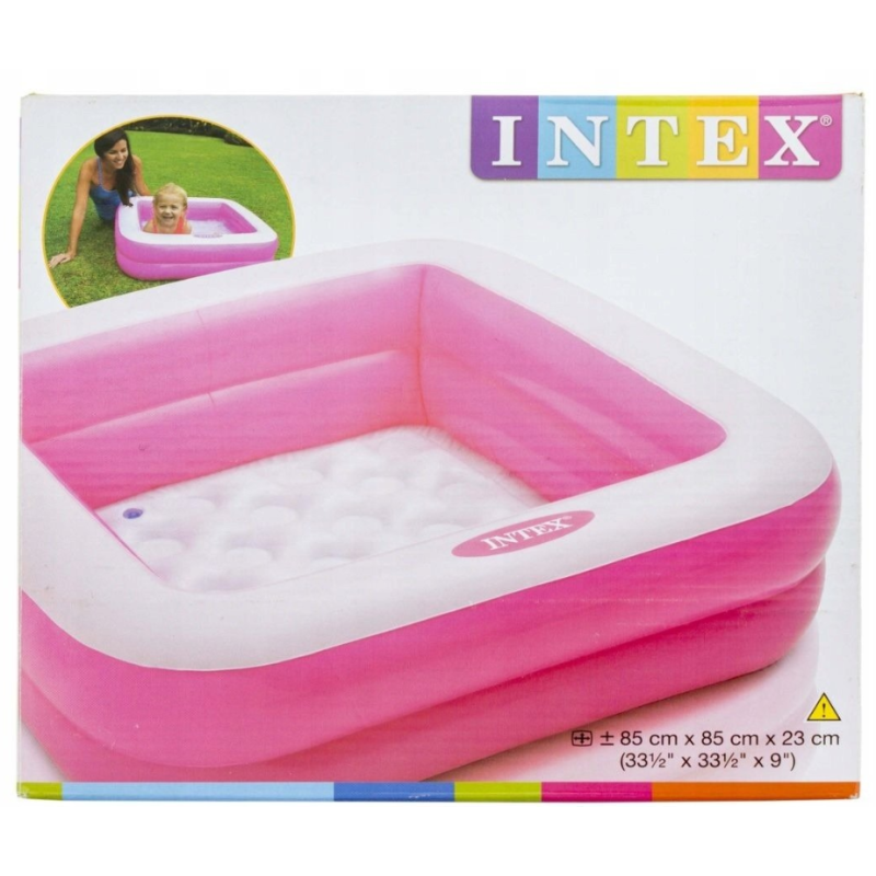 Басейн надувний Intex 58414 круглий 102х102см ананс