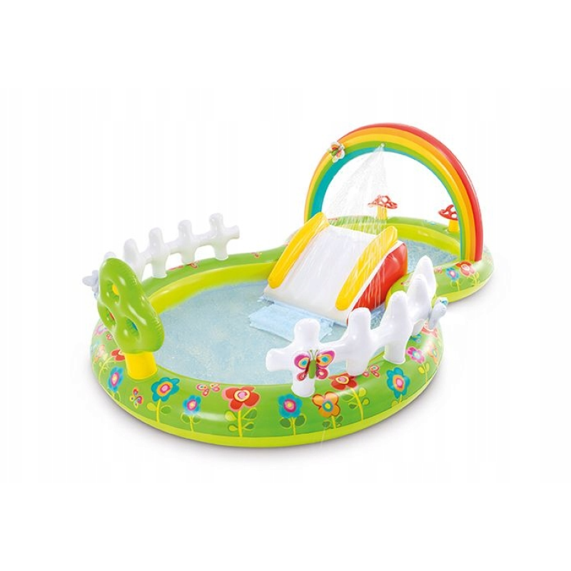Надувний басейн Intex RAINBOW (290х180см)