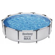 Басейн круглий каркасний BESTWAY 56406 (305х76см) Кит