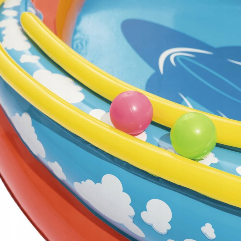 Басейн Bestway Lava Lagoon круглий надувний 265х265см