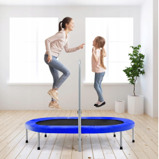 Батут для дітей з сіткою Thunder ULTRA 14FT, Синій