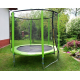 Батут із сіткою SkyFlyer 180 см FT 6 (180-183 см) зелений
