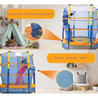 Батут із сіткою Etrampoliny 150 см