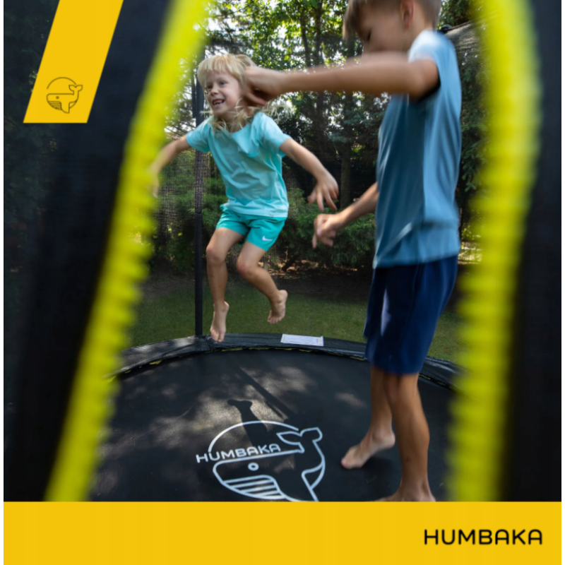 Батут із сіткою HUMBAKA ECO-8 FT 8 (244-252 см)