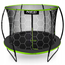 Батут дитячий Neo-Sport 252см 8 футів ПРЕМІУМ