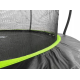 Батут із сіткою LEAN SPORT Max FT6 183 см чорний і зелений
