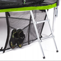Батут Zipro Jump Pro 252 см FT 8 (244-252 см) із сіткою, зелений