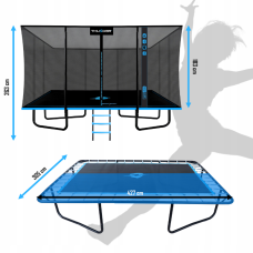 Батут для дітей і дорослих THUNDER MARKOWA 10FT*14FT (305x427см)