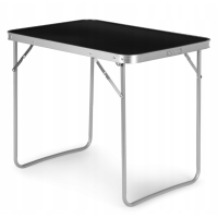 Стіл складаний туристичний Modern Home металевий 80x60x70см чорний